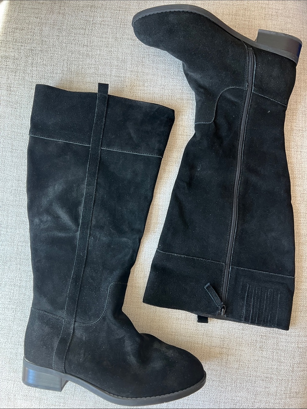 Torrid Black Suede Knee Boot